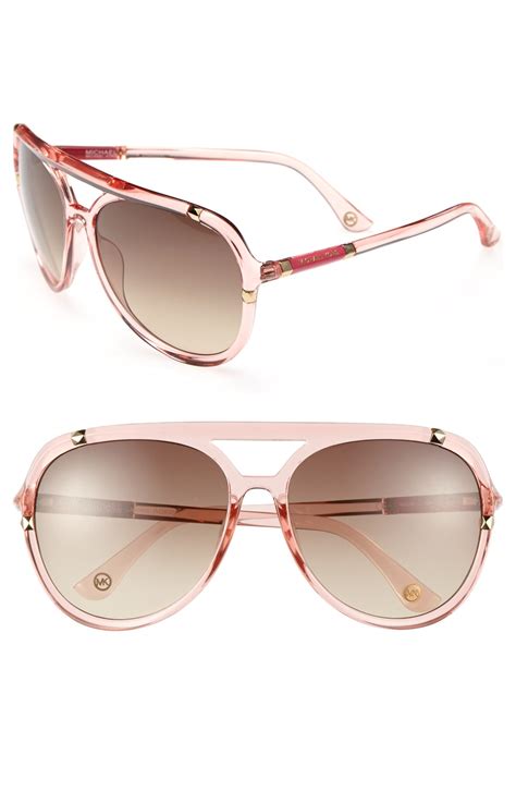 michael kors sunglasses pink|michael kors clip on sunglasses.